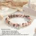HGDEER Unique Pink Natural Stone Bracelet for Women & Teen Girls - Perfect Gift to Remember Your Awesomeness - Buy Online on GoSupps.com