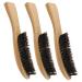 Angoily 3st Bartbrush men's combs for hair men's tools Bart comb for men's beard care products from wild boar bristles male beard care tool face shaving brushes hairbrush man