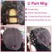 YAVVE 18 U Part Human Hair Wig | 100% Virgin Body Wave | 150% Density | Natural Black Color - Buy Online on GoSupps.com