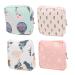 Orfofe 4 pieces of portable storage bag for women's taps washable periodic bag ladies tape Perioda bag women bandage menstrual pillow tampon organizer