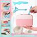 Eyeliner Stencils Aid 2 Pcs Silicone Eyeliner Tool Eyeliner Applicator Tool for Eyelash Lipstick Eyeliner (Blue) - Buy Online on GoSupps.com