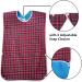 3 Pack Adult Bibs with Crumb Catcher - Washable Large Dining Bibs for Adults - Clothing Protector for Feeding - 31 L x 17 W - Buy Online on GoSupps.com