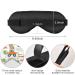 Haskirky Light Blocking Eye Mask - Adjustable, Breathable, and Comfortable for Deep Sleep on Travel, Yoga, Meditation - Men and Women - Buy Online on GoSupps.com