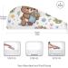 Cartoon Bear Flower Bucket Hair Towel 2 Pack - Super Absorbent Quick Dry Hair Turbans for Women & Girls - Buy Online on GoSupps.com