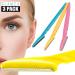 Glamza No Flick Eyebrow Razors - 3 Pack | Precision Shaping & Safe Grooming | International Shipping Available - Buy Online on GoSupps.com