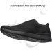 LARNMERN Men's Non Slip Work Shoes - Slip Resistant Kitchen Chef Sneakers - Lightweight & Breathable - Size 9, Black - Buy Online on GoSupps.com