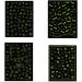 4 Sheets 3D Fashion Easy to use Flower And Animal Images Glows Art Decoration Fake nail stickers(CY001) - Buy Online on GoSupps.com