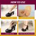 Foconee Metatarsal Pads for High Heel Pain Relief - 3 Pairs - Buy Online on GoSupps.com