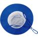 LACOFIA Toddler Baby Sun Hat | Unisex Kids Summer Bucket Hat | Wide Brim for Outdoor Swim Beach Pool | Adjustable 6-24 Months | A-Blue - Buy Online on GoSupps.com