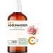 Vitamin C rose water 100-ml edible 100% natural pink Damascena blossom water with vitamin C without additives spray glass bottle natural medin 100 ml (1 Pack)