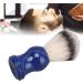 Handmade Shaving Brushes for Men - Blue Handle & Silver Ring | Beauty & Hairdressing Salon Essential - Buy Online on GoSupps.com