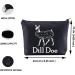 CENWA Funny Dill Pickle Gift Dill Doe Humor Deer Cucumber Cosmetic Bag Humorous Deer Gift Dill Doe - Buy Online on GoSupps.com