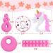 5 Pcs Unicorn Chew Necklace for Girls Kids - Silicone Teething Necklace for Baby | Sensory Oral Motor Aid with Autism ADHD - Pink - Buy Online on GoSupps.com