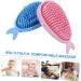 Toyvian 2pcs Silicone Shampoo & Scalp Exfoliator Brush Set - Cartoon Whale Design for Newborns & Babies - Gentle Body Supplies - Buy Online on GoSupps.com