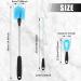 Water Bottle Brush Set Long Handle Water Bottle Cleaning Brush 360 Cleanable Water Bottle Brush Enduring Water Bottle Scrubbing Brush for Narrow Neck Bottles Sport Bottles - Buy Online on GoSupps.com