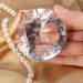 Nail Art Display Diamond 2 Colors Glass Crystal Base Shiny Decoration Manicure Accessories Display Tools for Hand Model Shoot Ornament(60MM White) - Buy Online on GoSupps.com