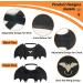 Vivifying Bat Wing Dog Costume - Adjustable Halloween Bat Wing with Pumpkin Bell for Pets (Neck: 12.6-20.5 Breast: 13.5-24.4) - Buy Online on GoSupps.com