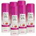 Pure Silk Raspberry Mist Spa Therapy Shave Cream for Women, 7.25 Oz, Pack of 6