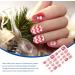 minkissy Adhesive Manicure Favors Supplies False Tips Winter Press Decor Women Fashion Kits Diy Nail with Xmas Nails Short Girls Tabs Snowflake Fingernail Party Full Fake Cover for Decals - Buy Online on GoSupps.com