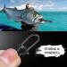 AMYSPORTS High Strength Fishing Snap Clip Duo Lock Snap Swivel | Stainless Quick Change Snaps | Solid Black Nickel | 66lb | 100pcs - Buy Online on GoSupps.com