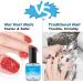 Buy Gel Nail Polish Remover 2 Pack - Non-Irritating Ultra-Powerful with Cuticle Pusher & Scraper | International Shipping Available - Buy Online on GoSupps.com