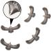 STOBOK 5pcs Clothing Diy Design Clothes Bag Supplies Rivet Craft Rivets Accessories Shape Eagle Decorative - Buy Online on GoSupps.com