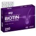 Cherabiotin biotin Hair Growth with Keratin and Zinc. Vitamins for Hair Nails and Skin. Biotin for Hair Growth and Anti-Hair Loss in Women. 240 Micro Tablets 8 Months Supply