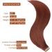 Tape in Hair Extensions 14"-24" Tape in Hair Extensions Auburn Brown Human Hair Extensions Tape ins Auburn #33 Tape in Natural Hair Extensions Burgundy Tape in Auburn Hair Extensions Tape in Extension - Buy Online on GoSupps.com