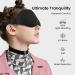 Audree Earplugs & Sleep Eye Mask Set - Noise Reduction Earplugs & Light Blocking Mask for Travel Napping Meditation - Perfect for Peaceful Sleep (Red/Black - Buy Online on GoSupps.com