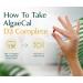 ALGAECAL Powerhouse Bundle - D3 Complete (1000 IU) + K2 Vitamin E Vitamin A & Bone Builder Pack for Increased Bone Density & Omega 3 Fish Oil 1200mg EPA DHA & Osteoporosis Book - Buy Online on GoSupps.com