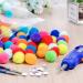 Mr. Pen - 250 Vibrant 1 Inch Pom Poms & 50 Googly Eyes for Crafts - Bulk Colored Puff Balls and Fuzzy Craft Balls - Buy Online on GoSupps.com