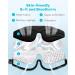 Umisleep 3D Contoured Sleep Mask for Men & Women - Super Soft 100% Light Blocking Eye Mask for Travel Insomnia & Migraines (Black) - Buy Online on GoSupps.com