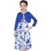 BONNY BILLY Girls Knitted Cotton Cardigan Shrug - Blue, 10-11 Years - Buy Online on GoSupps.com