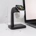 Macally Apple Watch Charger Stand for Series Ultra  9  8  7  6  5  4  3  2  1  SE (44mm  42mm  40mm  38mm) - Sleek iWatch Apple Watch Stand Dock - The Perfect Apple Watch Charging Station - Black - Buy Online on GoSupps.com