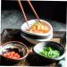 Zerodeko 4pcs Ceramic Side Dish Sauce Plate Condiment Dish Soy Sauce Small Saucer Dipping Bowl Fruit Salad Bowls Japanese Snack Fruit Snack Ice Food Container Household Ceramics Pickles - Buy Online on GoSupps.com