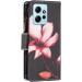 VQWQ Xiaomi Redmi Note 12 4G Case - Protective Leather Flip Cover with Lanyard & Zipper Compartment | Durable Lotus Design - Buy Online on GoSupps.com