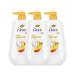 Dove Body Wash with Pump Glowing Mango & Almond Butter 3 Count for Renewed Healthy-Looking Skin Gentle Skin Cleanser with 24hr Renewing MicroMoisture 30.6 oz 3/30.6 Ounce
