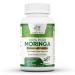 Organic Aura Moringa Capsules - 240 Ct Wholesale Pack. Authentic Raw Moringa Leaf Supplement for Energy Metabolism Lactation Immunity & Joint Health. Whole Leaves Green Super Food Nutrition.