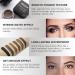 High Pigment Eyebrow Pomade Kit - Water & Stain Resistant with Dual-Ended Brush | Long-Lasting Natural Brow Makeup (11# Black - Buy Online on GoSupps.com