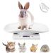 Digital pet scales electronic LCD scales for small animals with measuring tape multifunctional kitchen bathroom weight scale exactly measure (max 10 kg) kitchen scales: max. 10 kg
