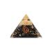 Lamare-Black Tourmaline Organite Pyramid-Energy Protection and Harmony In a powerful amulet-protection against negative energy-balanced environment-2.4 inches (61 mm approx.).2.4 (61 mm) Black Tourmaline