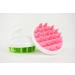 Zyllion Hair Shampoo Brush Scalp Massager for Dandruff Removal & Hair Growth - Pink (ZMA-12-PK) - Buy Online on GoSupps.com
