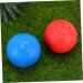Healeved 6 STK Massage Balls - Lacrosse Balls & Deep Tissue Massage Device for Back Neck Feet & Muscle Relief | Perfect for Yoga & Trigger Point Therapy - Buy Online on GoSupps.com