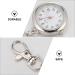 TEHAUX Nurse Pocket Watch | Doctor Brooch Fob Watch Quartz Keychain | Medical Paramedic Clip Watch (Silver) - Buy Online on GoSupps.com