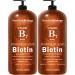 New York Biology Biotin Shampoo and Conditioner Set for Hair Growth and Thinning Hair Thickening Formula for Hair Loss Treatment For Men & Women Anti Dandruff - 16.9 fl Oz 16.9 Fl Oz (Pack of 2)