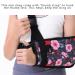 Fotgok Kids Arm Sling with Waist Belt - Shoulder Immobilizer for Children - Pediatric Breathable Support Brace - Red Rose (Large) - Buy Online on GoSupps.com