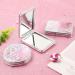 Creative Quicksand Double-Sided Makeup Mirror Set for Women - Portable Travel Compact Pocket Mirror with Glitter - 2 Pcs - Buy Online on GoSupps.com