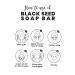 Natural Black Seed Soap Bar for Face & Body | Halal & All Skin Types | Cumin Seed & Herbs - Buy Online on GoSupps.com