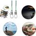 High-Quality Stainless Steel Fishing Line - 100-Piece Leader Wire with Rotating Snaps for Ultimate Fishing Performance - Buy Online on GoSupps.com