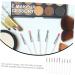 PLAFOPE 10pcs Eye Shadow Brush Eye Smudge Brush Cleaning Lip Brush Makeup Brush Facial Tools - Buy Online on GoSupps.com